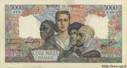 5000 Francs EMPIRE FRANÇAIS FRANCIA  1945 F.47.23 EBC