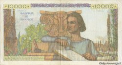 10000 Francs GÉNIE FRANÇAIS FRANKREICH  1953 F.50.66 SS