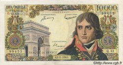 10000 Francs BONAPARTE FRANCIA  1956 F.51.05 BC+ a MBC