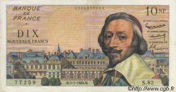 10 Nouveaux Francs RICHELIEU FRANCE  1960 F.57.07