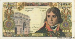 100 Nouveaux Francs BONAPARTE FRANCIA  1963 F.59.21 q.SPL