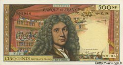 500 Nouveaux Francs MOLIÈRE FRANCE  1965 F.60.08