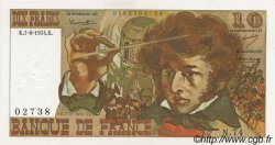 10 Francs BERLIOZ FRANCE  1974 F.63.06 AU