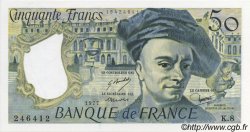 50 Francs QUENTIN DE LA TOUR FRANCE  1977 F.67.02 UNC-