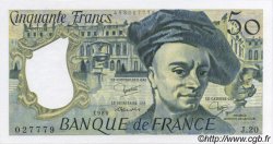 50 Francs QUENTIN DE LA TOUR FRANCE  1980 F.67.06 UNC-