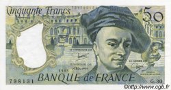 50 Francs QUENTIN DE LA TOUR FRANCE  1983 F.67.09 UNC-