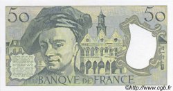 50 Francs QUENTIN DE LA TOUR FRANCE  1989 F.67.15 AU+