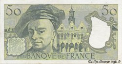 50 Francs QUENTIN DE LA TOUR FRANKREICH  1991 F.67.17 VZ