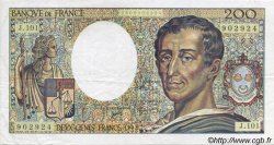 200 Francs MONTESQUIEU alphabet 101 FRANCIA  1992 F.70bis.01 EBC+