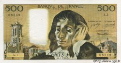 500 Francs PASCAL FRANCIA  1968 F.71.01 EBC+