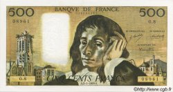 500 Francs PASCAL FRANCE  1969 F.71.03 AU