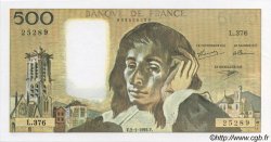 500 Francs PASCAL FRANCE  1992 F.71.49