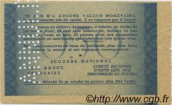 50 Centimes BON DE SOLIDARITÉ FRANCE regionalism and miscellaneous  1941 KL.01As XF
