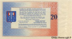 20 Francs BON DE SOLIDARITE Annulé FRANCE régionalisme et divers  1941 KL.08As SPL