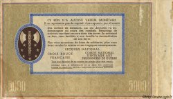 5000 Francs BON DE SOLIDARITÉ Annulé FRANCE regionalism and miscellaneous  1941 KL.13Bs VF+