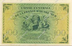 100 Francs FRENCH GUIANA  1943 P.17a VZ to fST