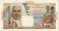 100 Francs La Bourdonnais FRENCH GUIANA  1946 P.23s FDC