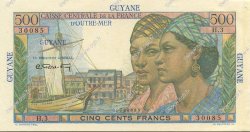 500 Francs Pointe à Pitre FRENCH GUIANA  1946 P.24a fST