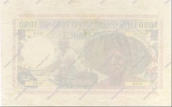 1000 Francs pêcheur FRENCH GUIANA  1956 P.27s UNC-