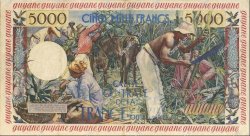 5000 Francs antillaise FRENCH GUIANA  1956 P.28 EBC+