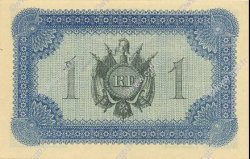 1 Franc FRENCH GUIANA  1917 P.05s FDC