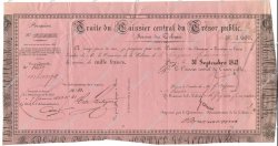 1000 Francs GUYANE  1842 K.252 TTB+