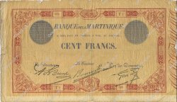 100 Francs MARTINIQUE  1895 P.--