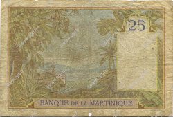 25 Francs MARTINIQUE  1945 P.12 fS