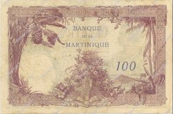 100 Francs MARTINIQUE  1945 P.13 SS