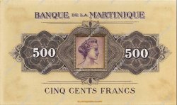 500 Francs MARTINIQUE  1943 P.- VZ