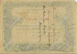 5 Francs Cabasson bleu Non émis MARTINIQUE  1878 P.05B EBC