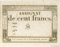 100 Francs FRANKREICH  1795 Laf.173 fST