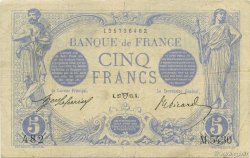 5 Francs BLEU FRANCE  1915 F.02.26 TB+