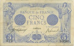 5 Francs BLEU FRANCE  1915 F.02.32