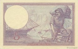 5 Francs FEMME CASQUÉE FRANCIA  1927 F.03.11 SC+