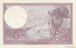 5 Francs FEMME CASQUÉE modifié FRANCE  1939 F.04.09 UNC-
