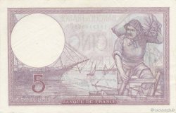 5 Francs FEMME CASQUÉE modifié FRANCE  1940 F.04.16 XF+