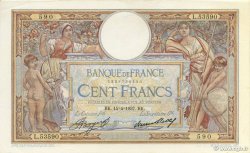 100 Francs LUC OLIVIER MERSON grands cartouches FRANCE  1937 F.24.16 SUP