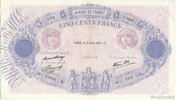 500 Francs BLEU ET ROSE modifié FRANCIA  1937 F.31.01 SC