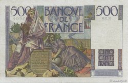 500 Francs CHATEAUBRIAND FRANKREICH  1945 F.34.02 SS
