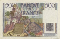 500 Francs CHATEAUBRIAND FRANCE  1945 F.34.02 XF+