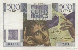 500 Francs CHATEAUBRIAND FRANKREICH  1948 F.34.08 fSS