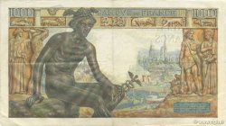 1000 Francs DÉESSE DÉMÉTER FRANCIA  1942 F.40.08 BB