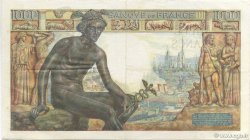 1000 Francs DÉESSE DÉMÉTER FRANCE  1942 F.40.09 TTB