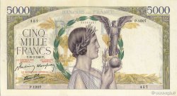 5000 Francs VICTOIRE Impression à plat FRANCIA  1943 F.46.48 EBC