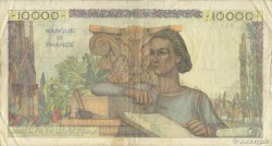 10000 Francs GÉNIE FRANÇAIS FRANKREICH  1946 F.50.09 fS