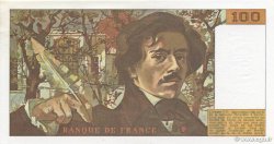 100 Francs DELACROIX modifié FRANCE  1986 F.69.10 UNC-