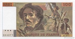 100 Francs DELACROIX 442-1 & 442-2 FRANCIA  1995 F.69ter.02b