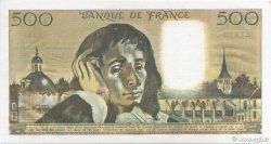 500 Francs PASCAL FRANKREICH  1981 F.71.25 fST+