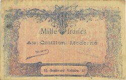 1000 Francs Cotillon Moderne FRANCE regionalismo y varios  1930 F.-- MBC